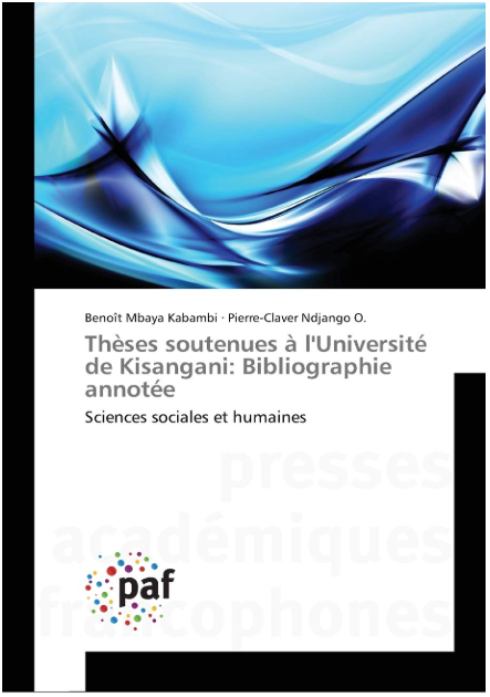 Thèse : Bibliographie annotée